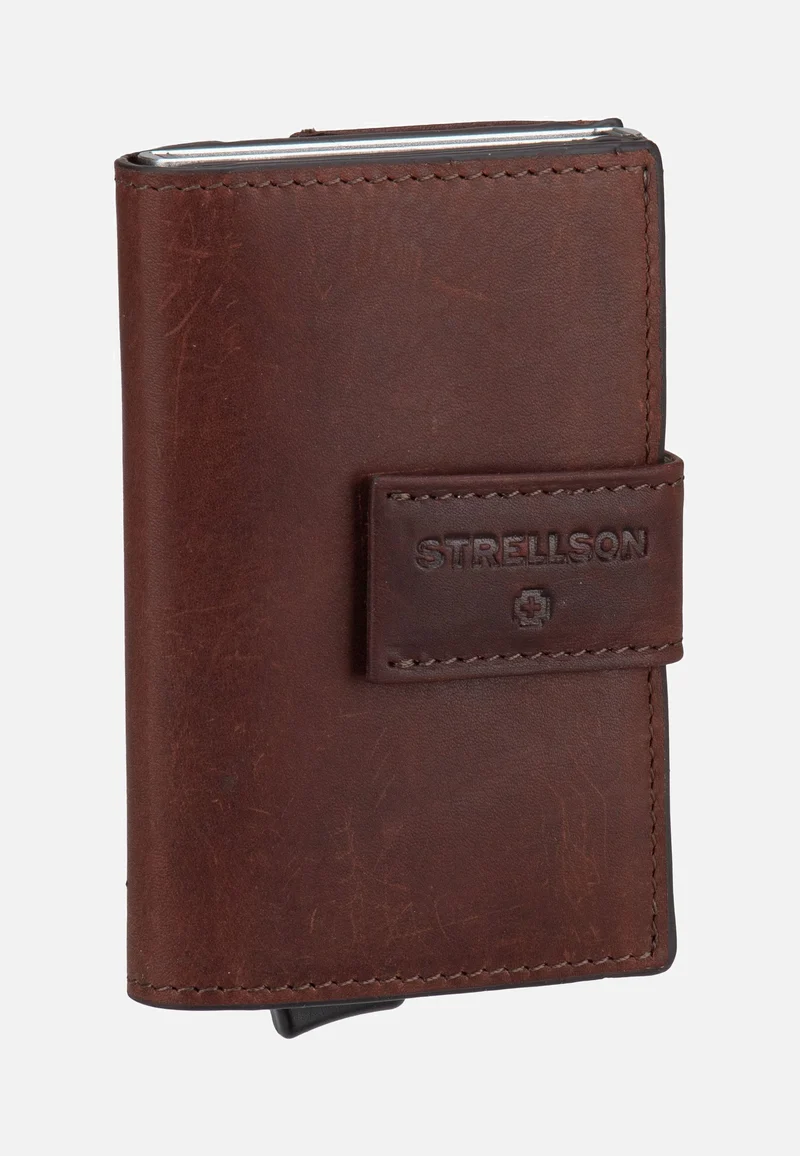 Brick Lane C Three E-cage sv8 Dark Brown - Card Holder