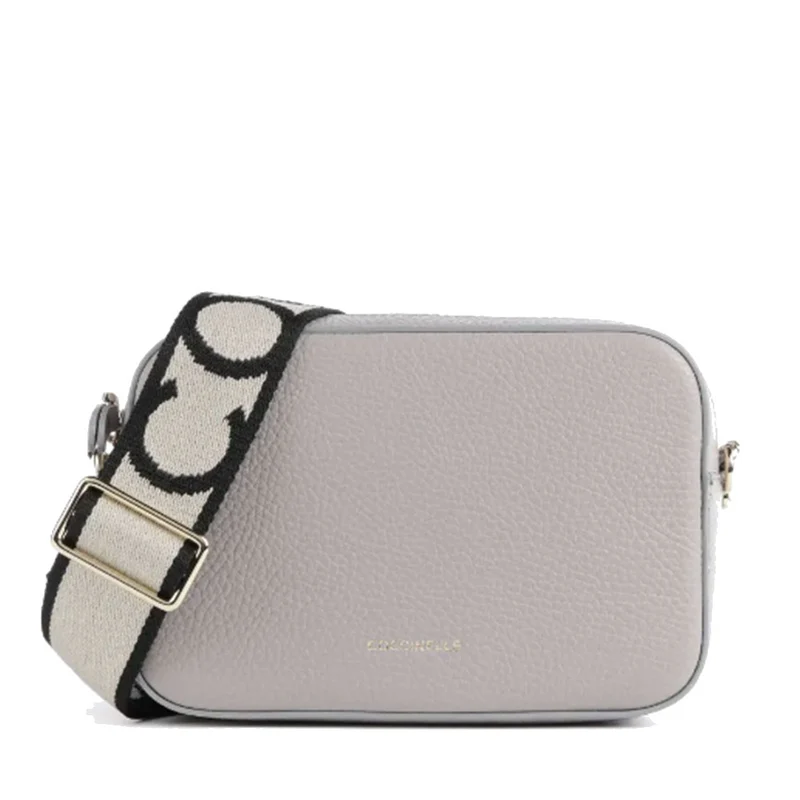 Borsa Donna a Tracolla COCCINELLE Linea Tebe Colore Light Grey - E5MN555I101
