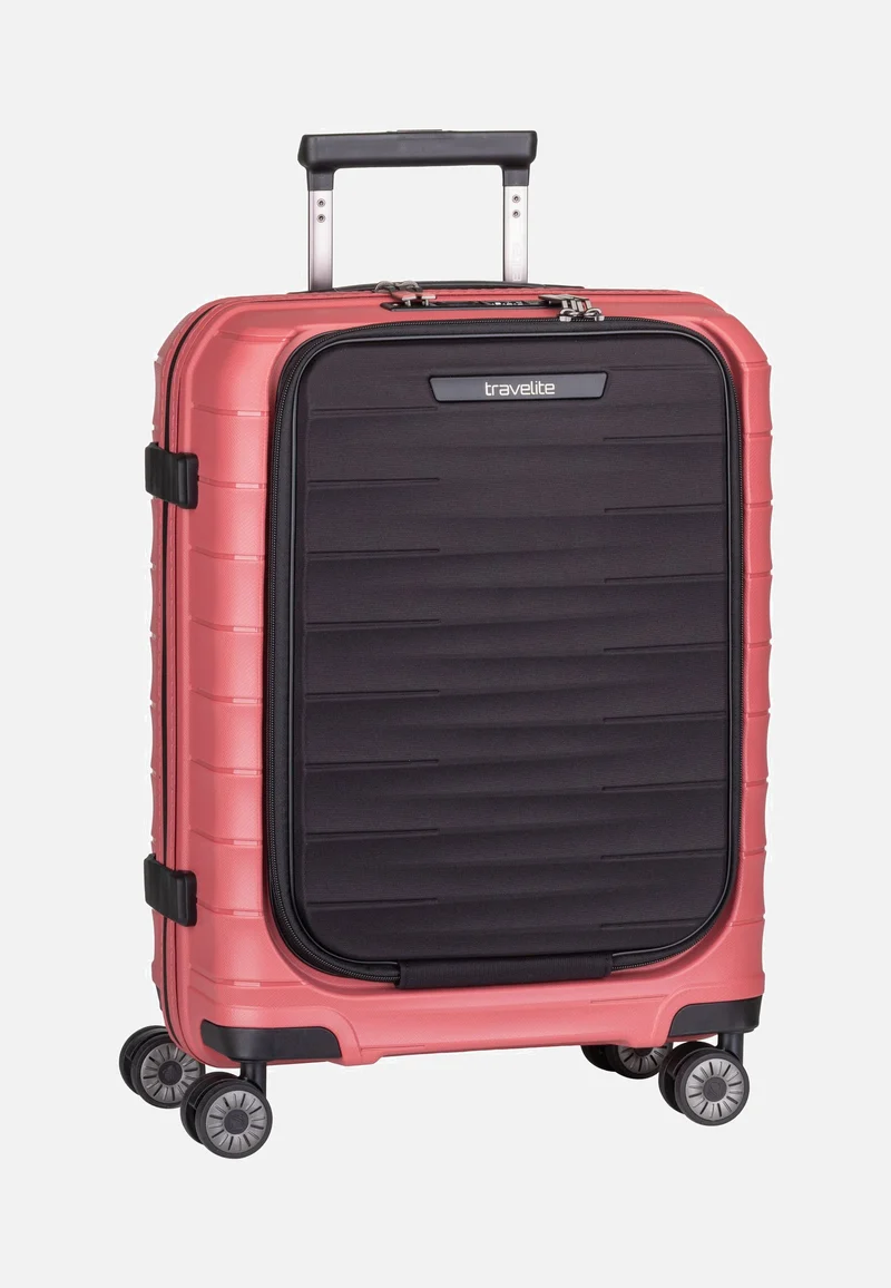 Mooby 4w Trolley S Front Pocket Rot - Suitcase
