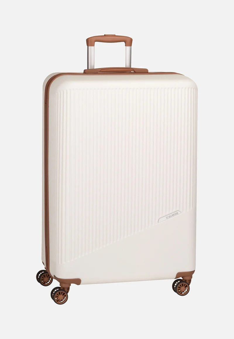 Bali 4w Trolley L Weiss/Cognac - Suitcase