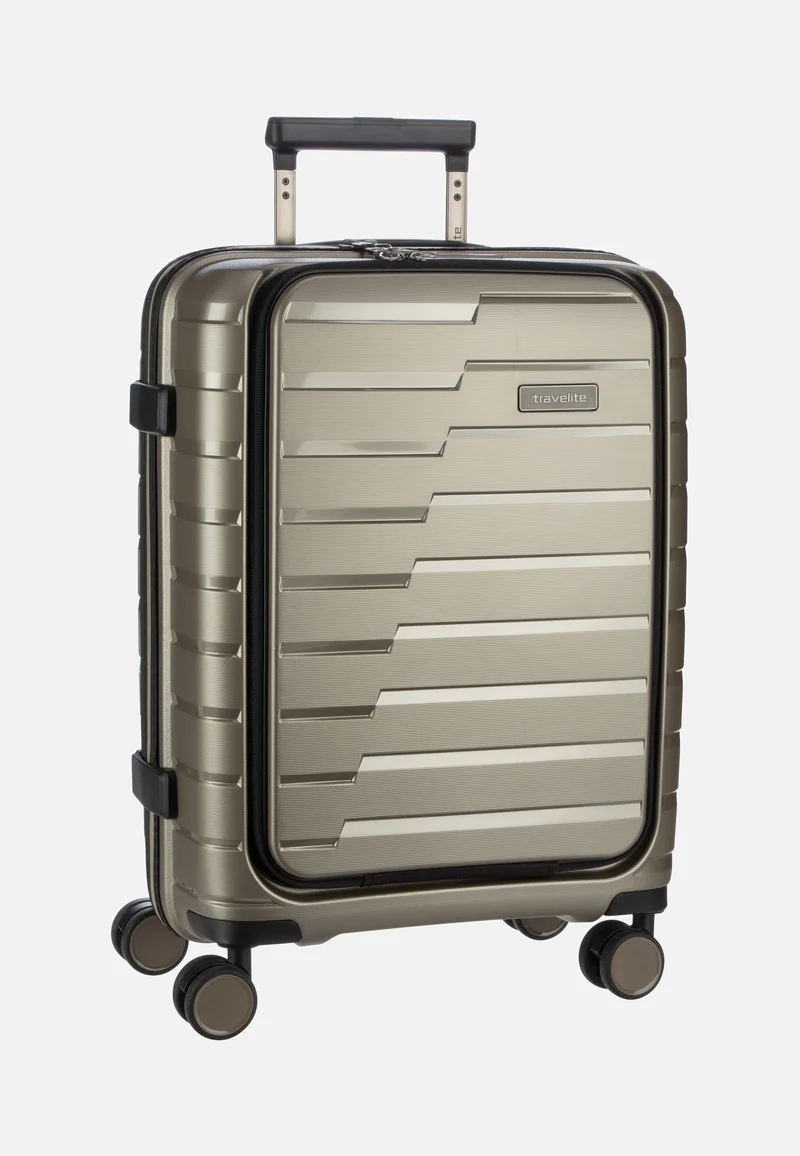 Air Base 4-Rad Trolley S Vortasche Champagner - Suitcase