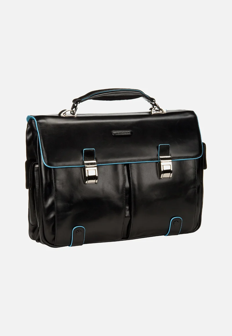 Blue Square Nero - Briefcase