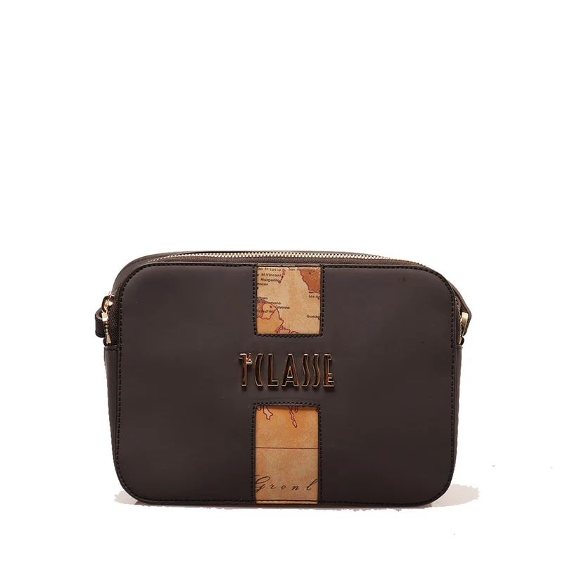 Borsa a Tracolla 1A Classe Alviero Martini linea Journey Geo Ebano LB38
