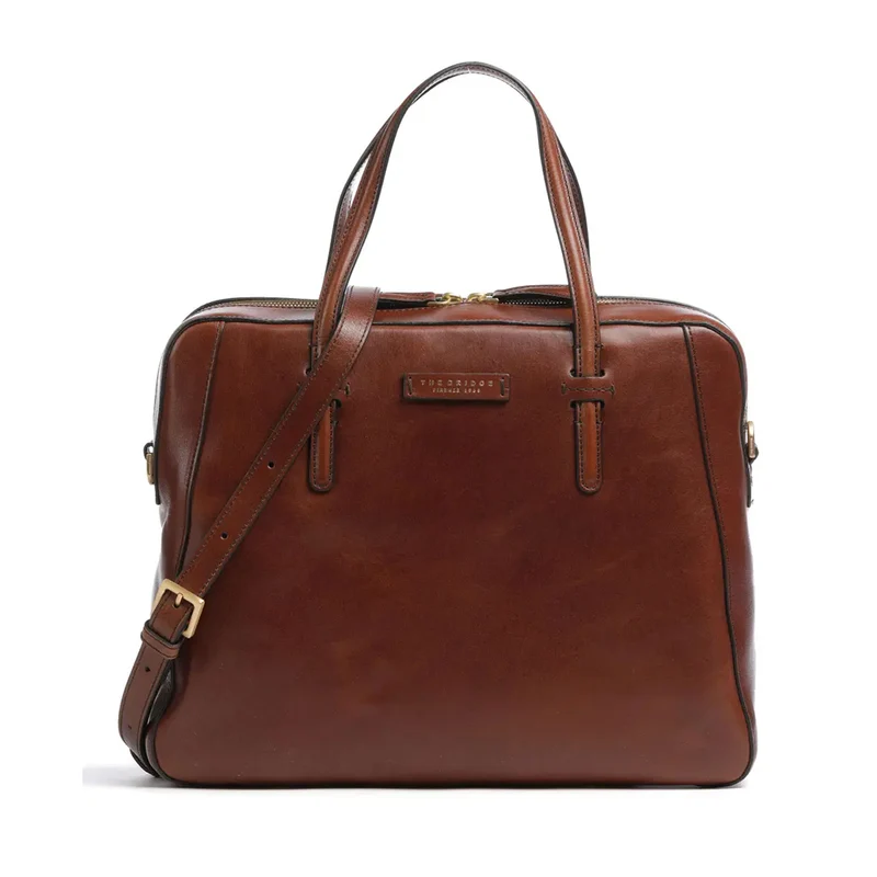 Cartella Donna Porta Pc THE BRIDGE linea Diana in Pelle Marrone