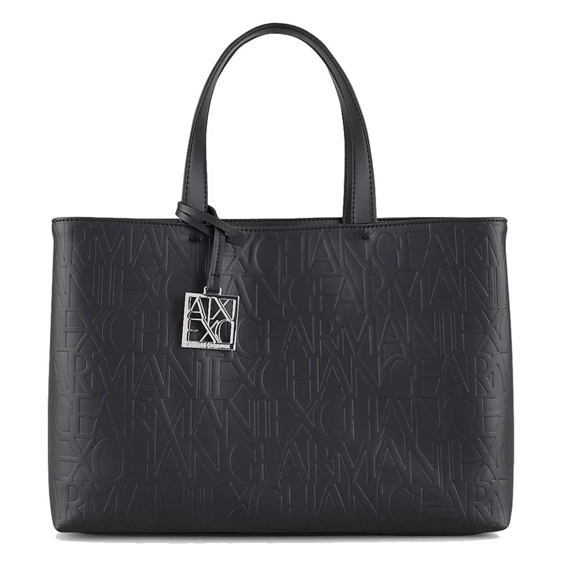 Borsa Donna a Mano Con Tracolla ARMANI EXCHANGE colore Nero Misura Grande