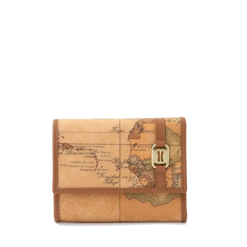 Portafoglio Donna Piccolo con Bottone 1A Classe Alviero Martini stampa Geo Classic W078