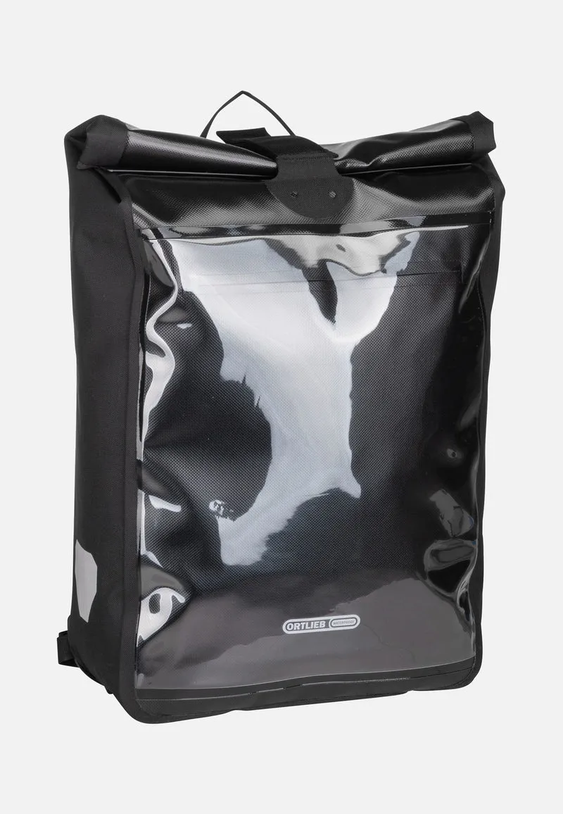 Messenger-Bag Pro Black - Rolltop Backpack
