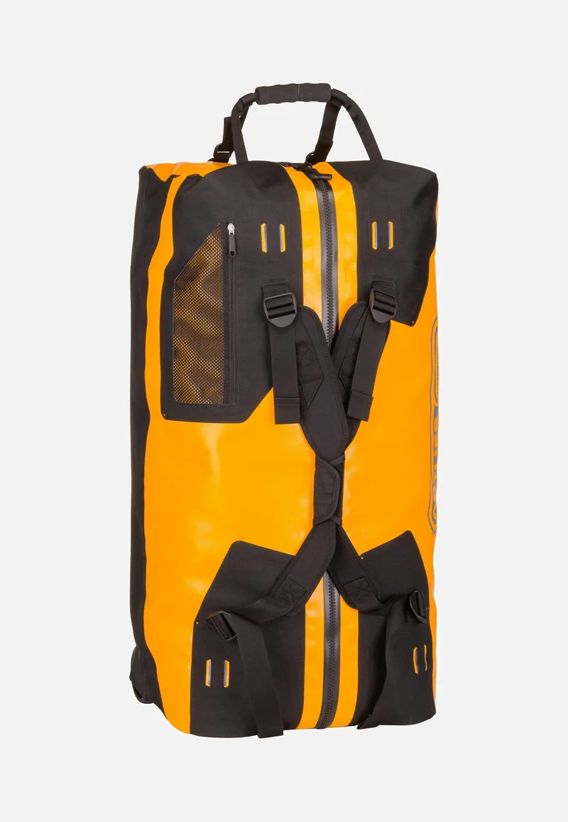 Duffle RS 110L Sonnengelb Schwarz - Travel Bag with Wheels