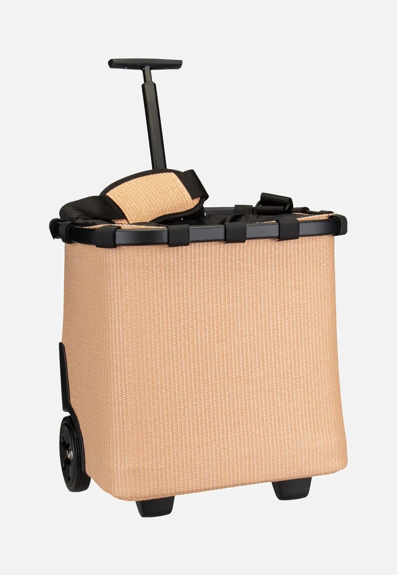 Carrycruiser Frame Raffia Black - Shopping Trolley