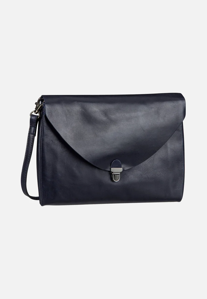 Fold Handbag Clutch L FO3 Dunkelblau - Crossbody Bag