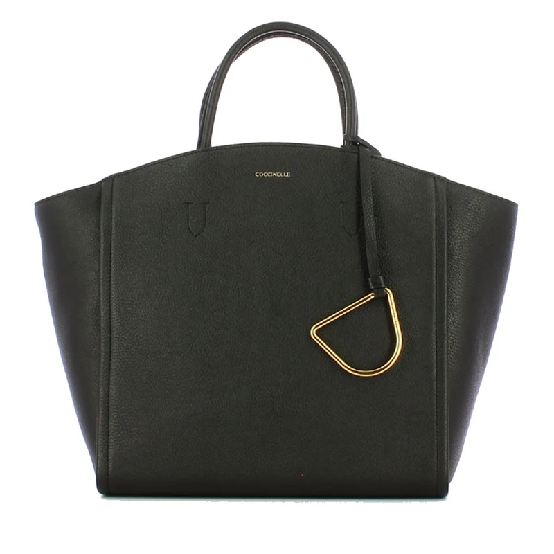 Borsa Donna a Mano COCCINELLE in Pelle linea Narcisse Colore Nero