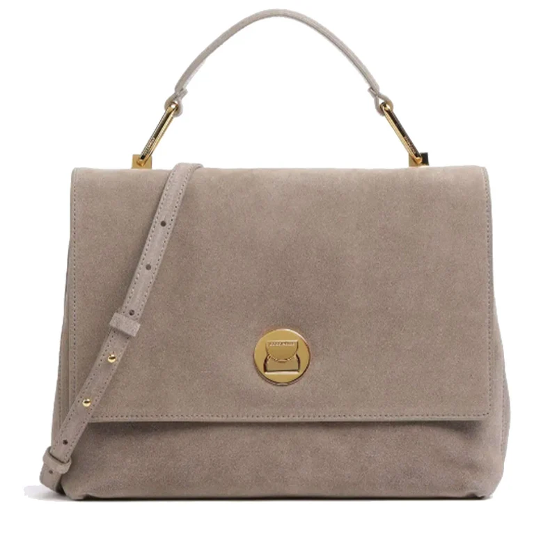Borsa Donna a Mano COCCINELLE in Pelle Linea Liya colore Warm Taupe - E1MD1180101