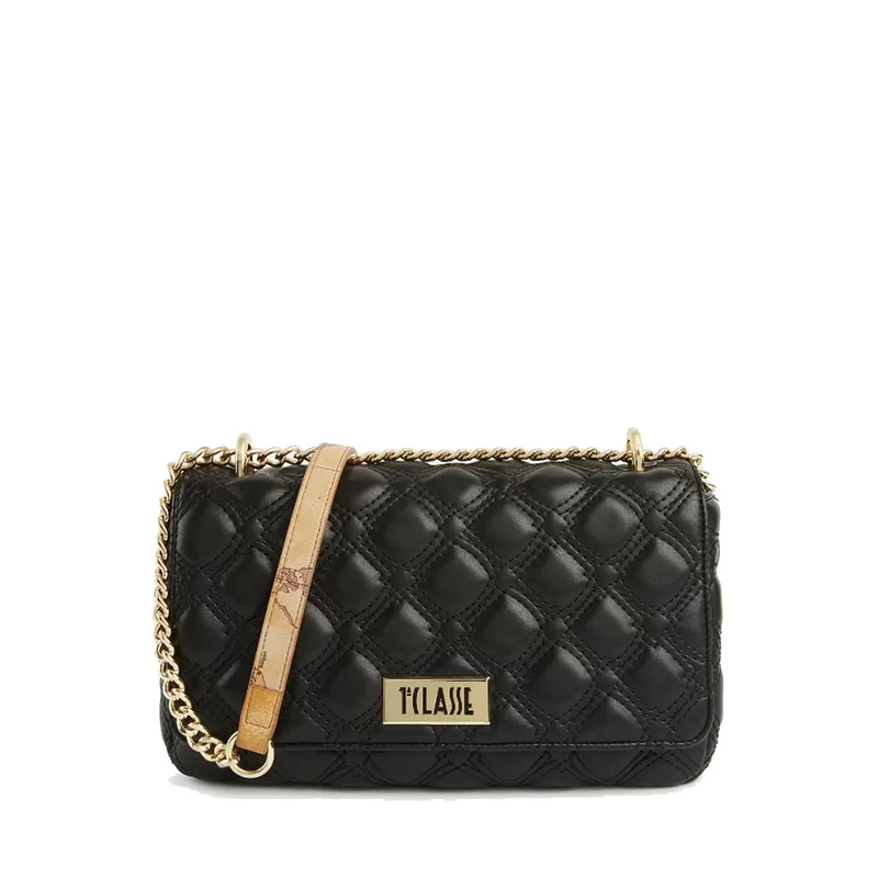 Borsa Donna a Tracolla 1A Classe Alviero Martini linea 1C Matelassé Nero LA66