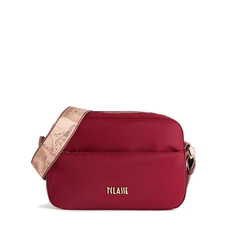 Borsa a Tracolla 1A Classe Alviero Martini linea Nylon Metaverse Rosso Lampone GZ70