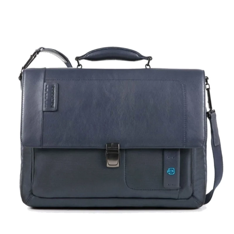 Cartella Espandibile PIQUADRO Porta Pc 15 e iPad - CA3111P16 Chevron Blu