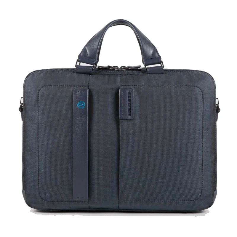 Cartella Due Manici PIQUADRO Porta Pc 15,6" - CA3347P16 in Tessuto colore Chevron Blu