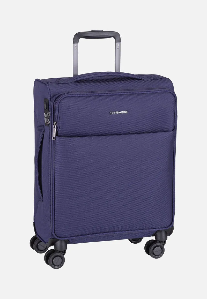 Stratic Light+ Trolley S Dark Blue - Suitcase