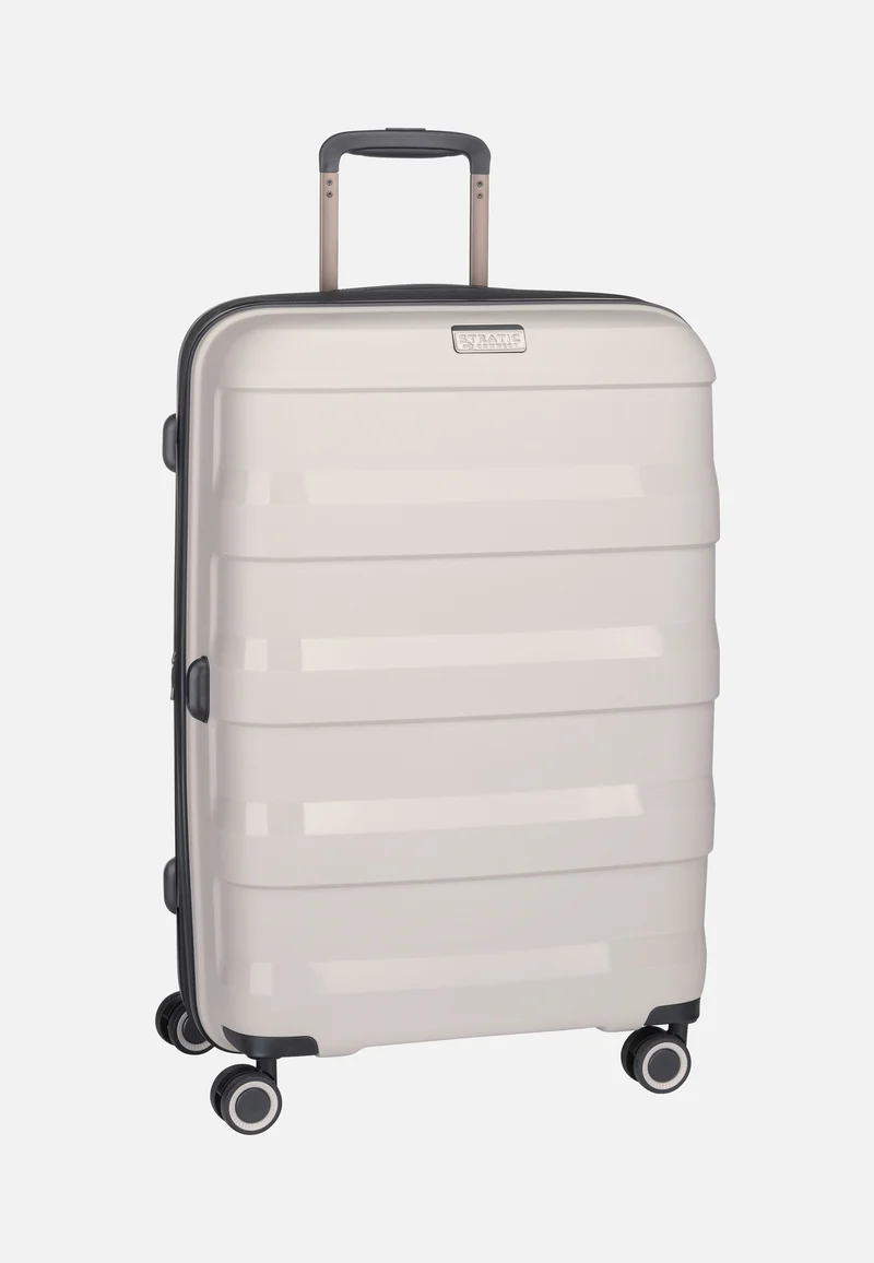 Straw+ Trolley M Beige - Suitcase
