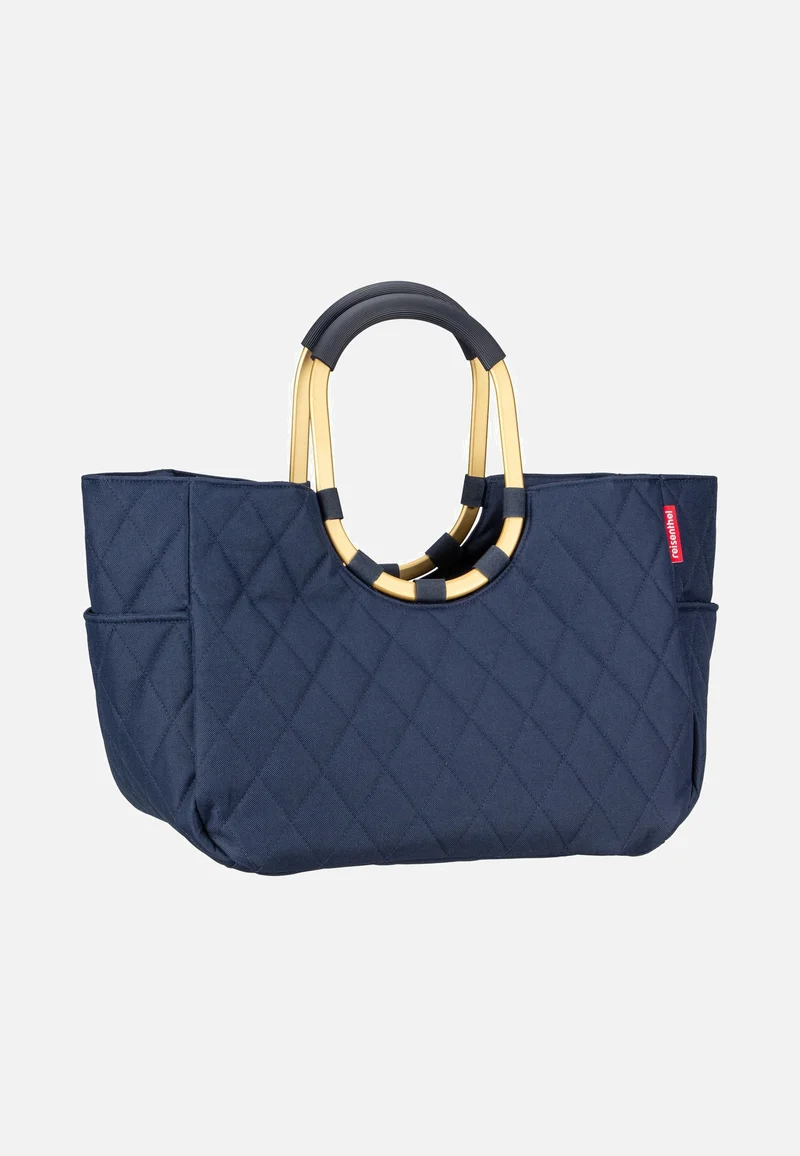 Loopshopper L Frame Rhombus Midnight Gold - Shopping Basket