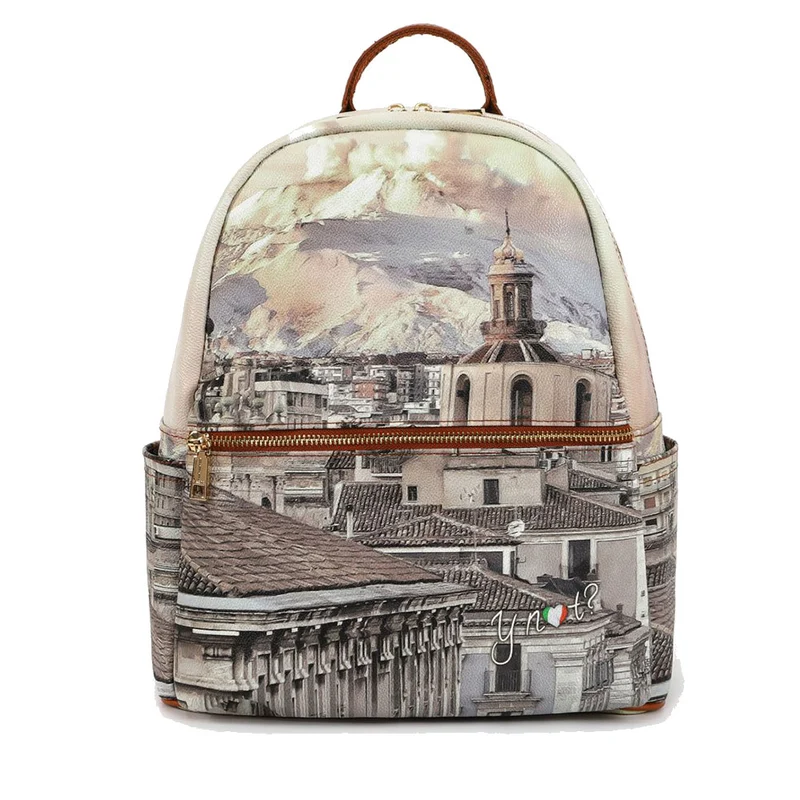 Zaino Donna Grande Y NOT con Tasca Esterna YES-381 Etnea