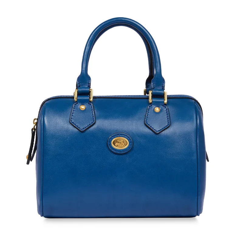 Borsa Donna a Bauletto a Mano THE BRIDGE linea Story in Pelle color Jeans
