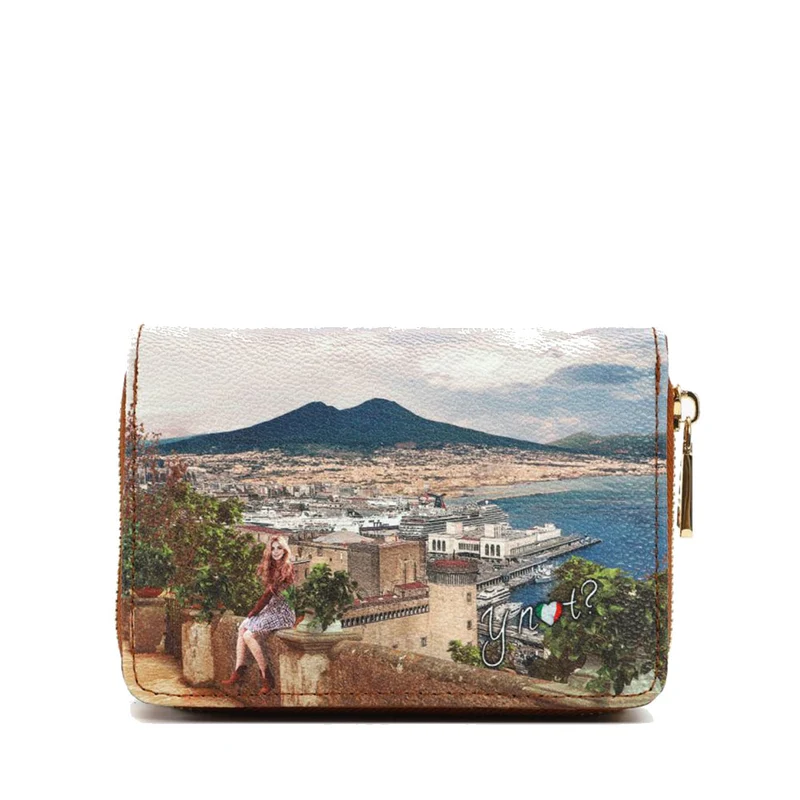 Portafoglio Donna Piccolo Y NOT YES-362 Stampa Lemon Tree