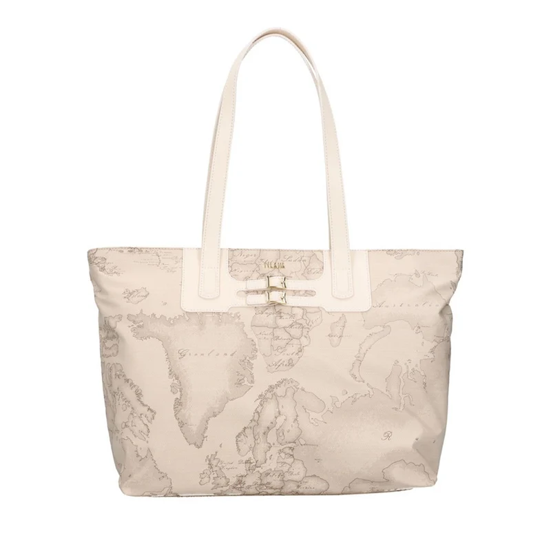 Shopping Bag 1A Classe Alviero Martini linea Soft Atlantic color Rafia GZ72