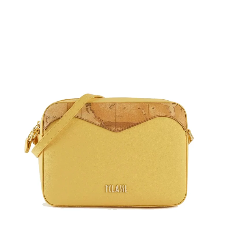 Borsa Donna a Tracolla 1A Classe Alviero Martini linea Florida City Giallo Oro GZ54