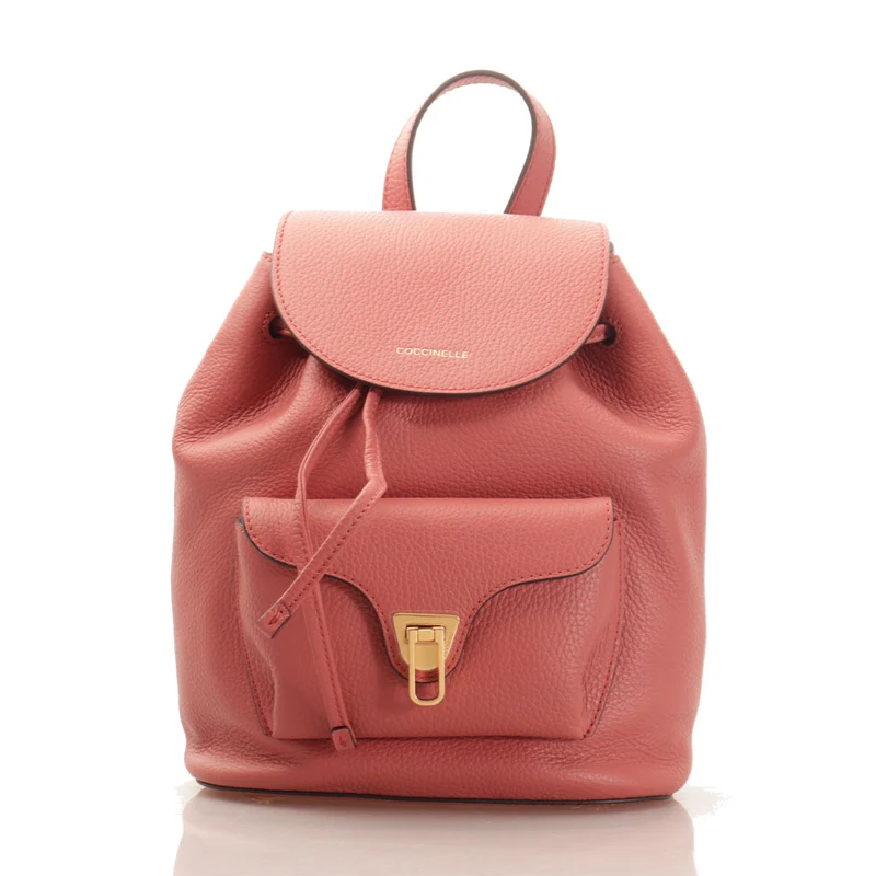 Zaino Piccolo COCCINELLE in Pelle Linea Beat Soft colore Pot