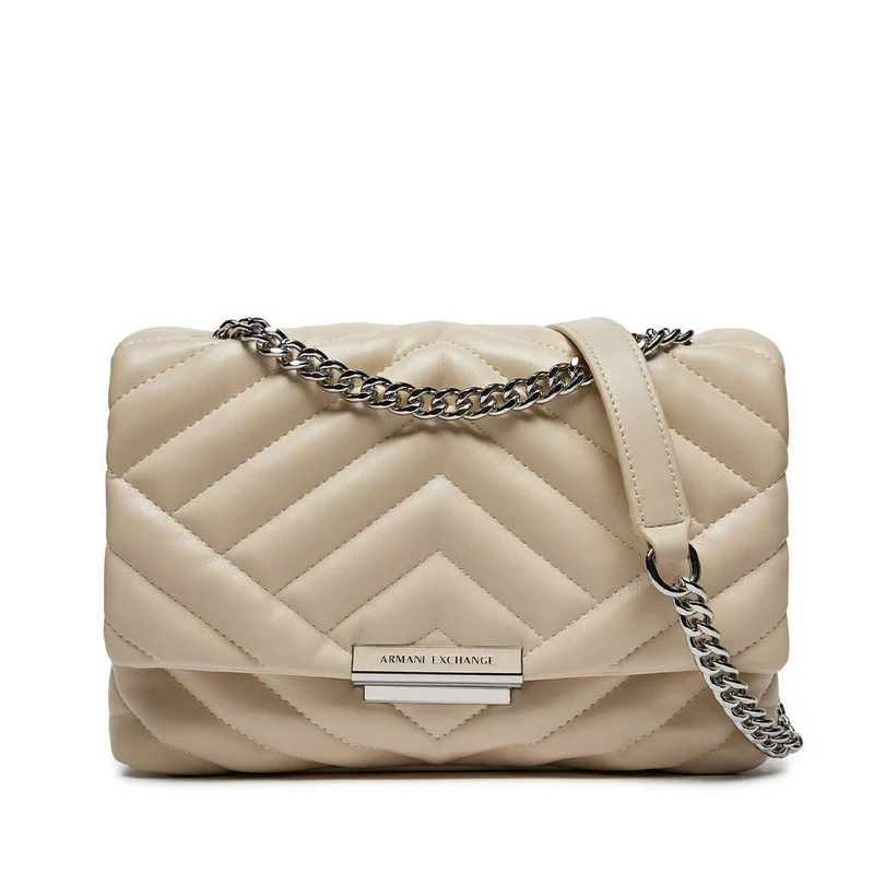 Borsa Donna Hobo a Spalla e Tracolla ARMANI EXCHANGE Colore Dusty Ground