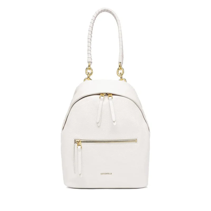 Zaino Donna COCCINELLE linea Maelody in Pelle colore Coconut Milk