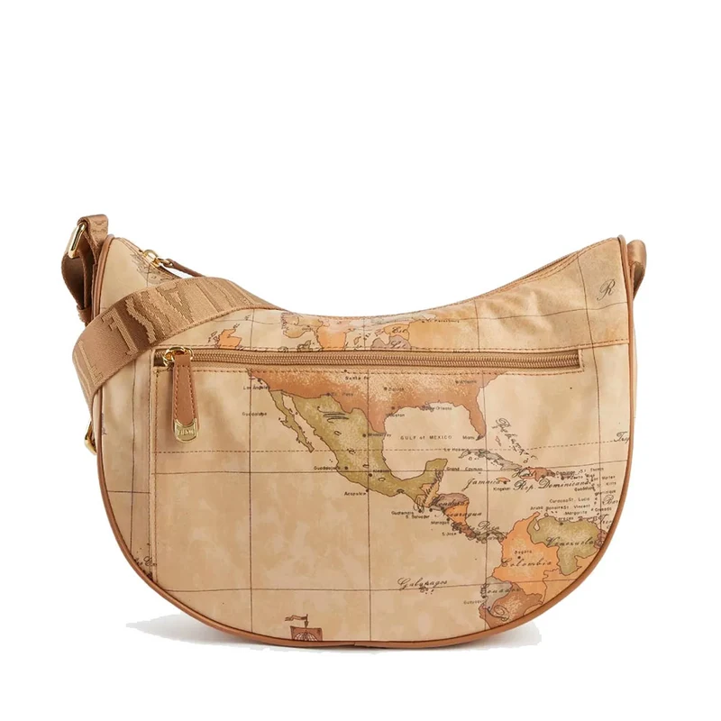 Borsa Donna Mezzaluna Media con Tasca 1A Classe Alviero Martini linea Geo Soft colore Geo Classic S009