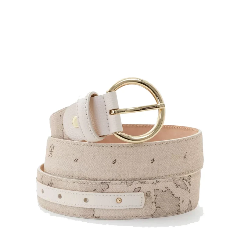 Cintura Donna 1A Classe Alviero Martini linea Geo Safari Wave Rafia A552