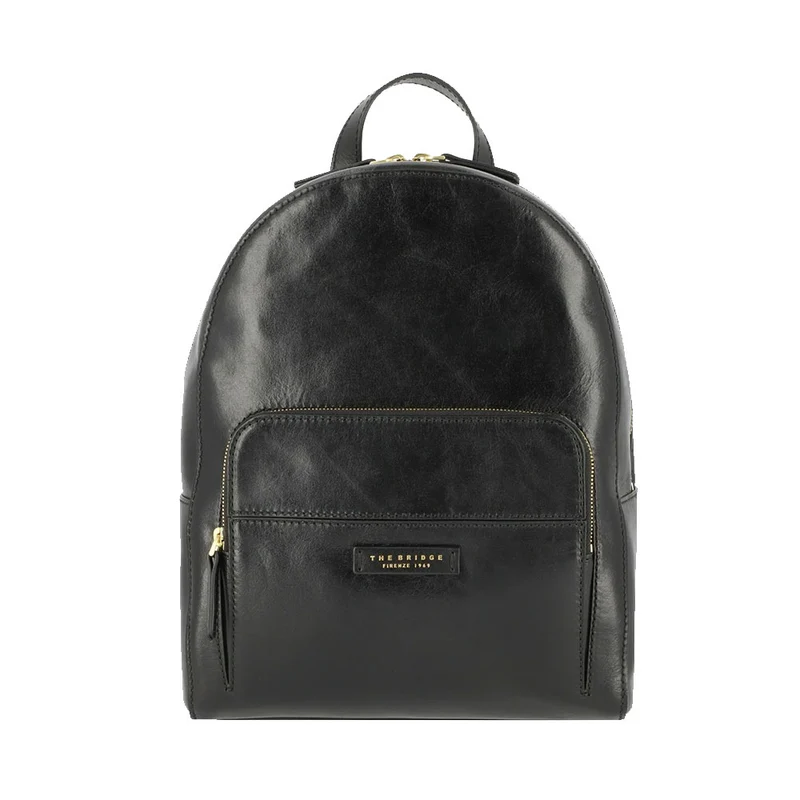 Zaino Donna THE BRIDGE linea Elettra in Pelle Nera