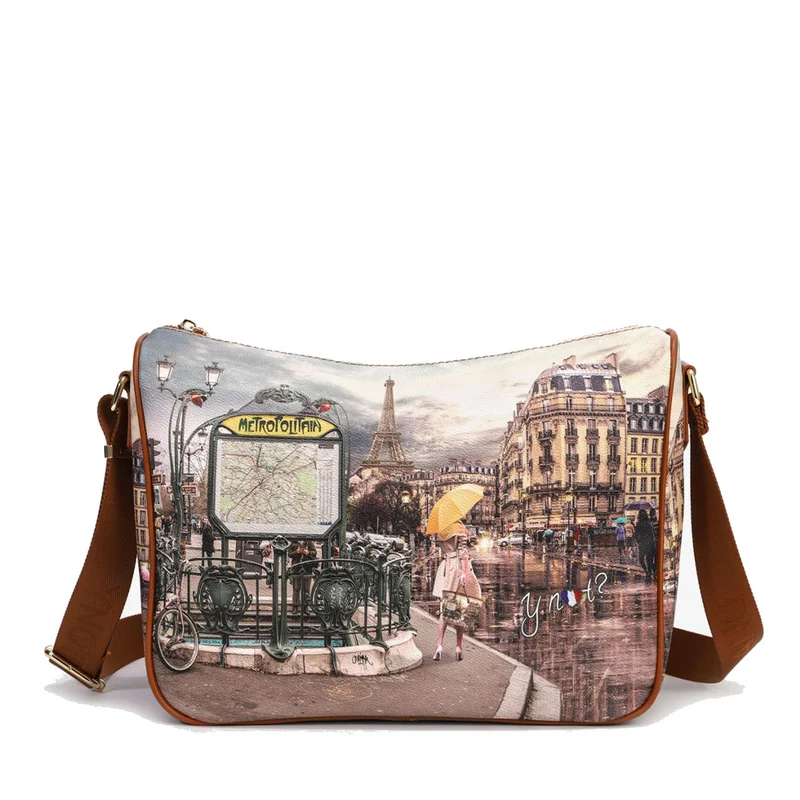 Borsa Donna Y NOT a Tracolla Regolabile linea YES-370 Metrò Paris