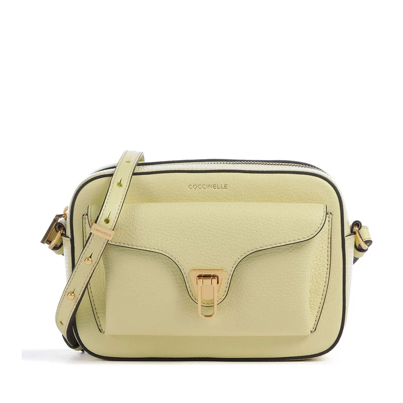 Borsa Donna a Tracolla COCCINELLE in Pelle Lime Wash linea Beat Soft Misura Small