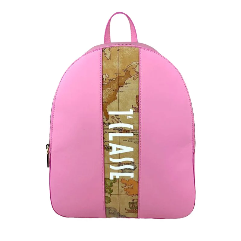 Zaino Donna 1A Classe Alviero Martini linea Geo Atlantis Rosa Bubble LA34