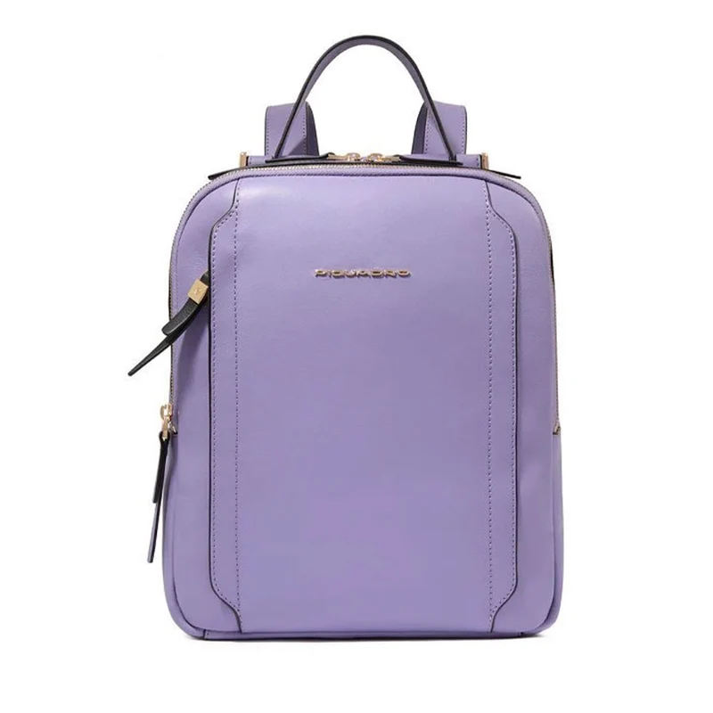 Zaino Donna Porta iPad®Pro 12,9 PIQUADRO linea Circle in Pelle Viola - CA5566W92