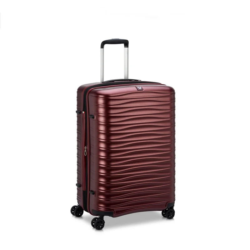 Trolley Medio 65 Cm RONCATO Wave Rosso Rigido 4 Ruote Espandibile
