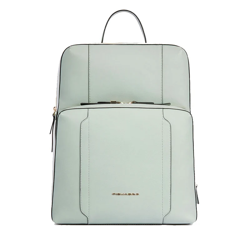 Zaino donna PIQUADRO in pelle porta computer 15,6 pollici CA6216W92 verde