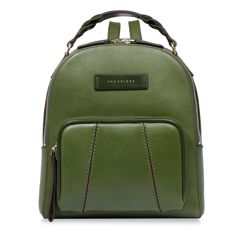 Zaino Donna THE BRIDGE linea Brigida in Pelle Verde