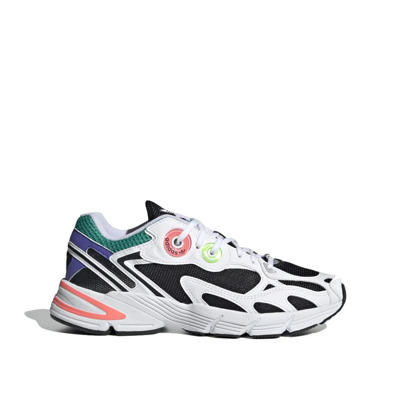 Scarpe Donna ADIDAS Sneakers linea Astir W colore Bianco Nero e Rosso