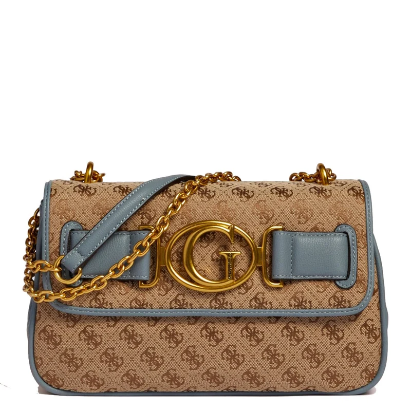 Borsa Donna a Tracolla GUESS linea Aileen colore Denim