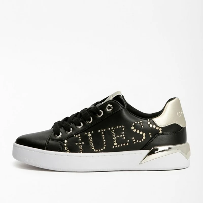 Scarpe Donna GUESS Sneakers Linea Rori Colore Nero - Platino