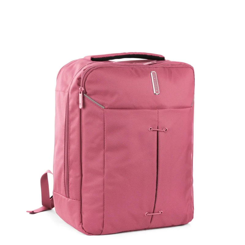 Zaino da Viaggio Ryanair RONCATO Ironik 2.0 Rosa 40x25x15-20 Cm