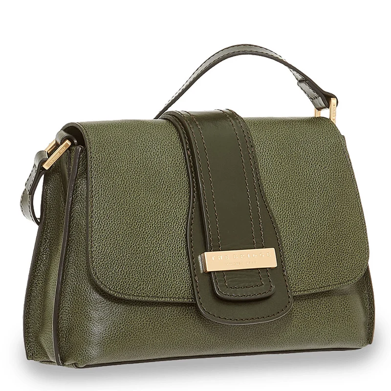 Borsa Donna a Tracolla THE BRIDGE linea Bice in Pelle Verde Tirolo