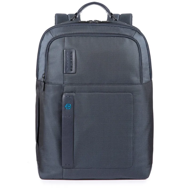Zaino Porta Pc 15.6" e iPad PIQUADRO linea Pulse P16 in Tessuto Blu CA4174P16