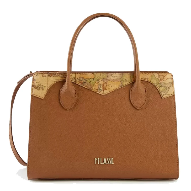 Borsa Donna a Mano Grande 1A Classe Alviero Martini linea Florida City color Cuoio GZ49