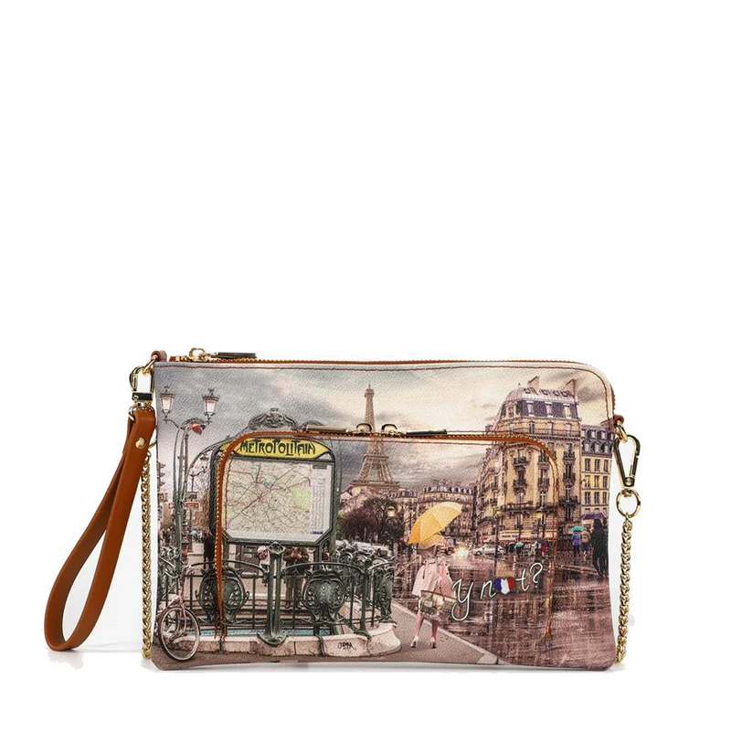 Pochette Donna Y NOT con Tracolla YES-604 Metrò Paris