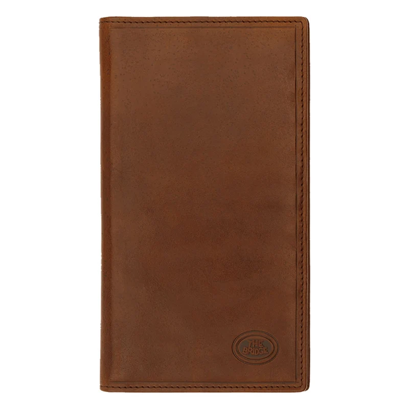 Porta Documenti Verticale THE BRIDGE In Pelle Marrone linea Story 01502201